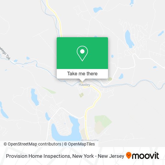 Provision Home Inspections map