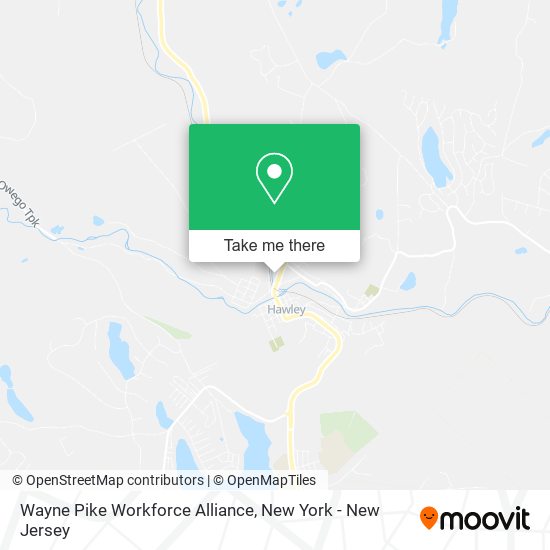 Wayne Pike Workforce Alliance map
