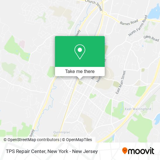 TPS Repair Center map