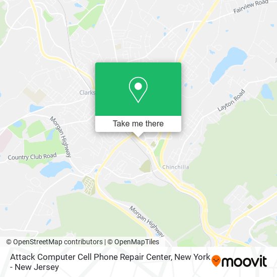 Attack Computer Cell Phone Repair Center map