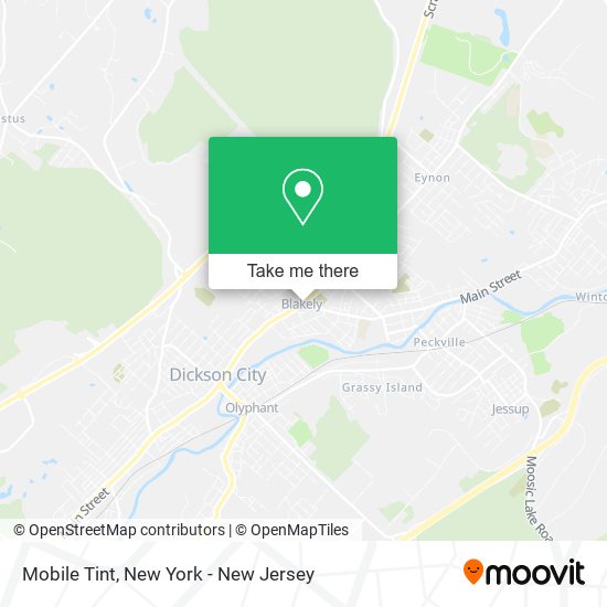 Mobile Tint map