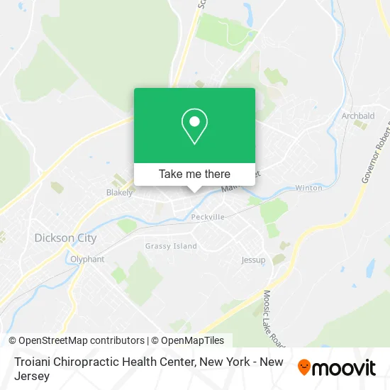 Troiani Chiropractic Health Center map