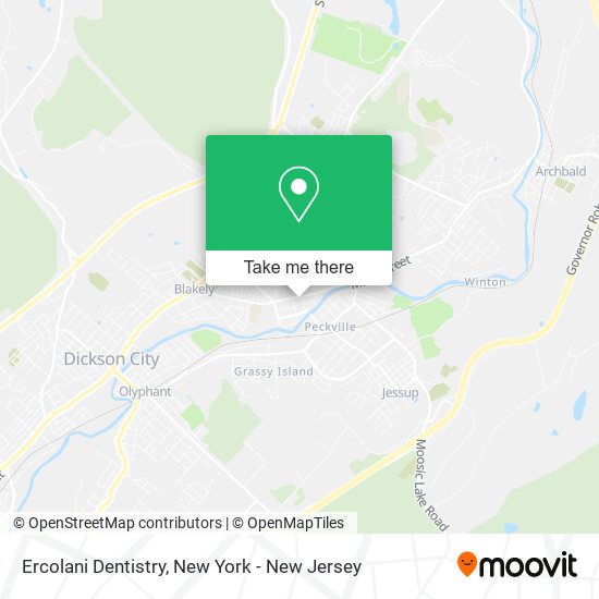 Ercolani Dentistry map