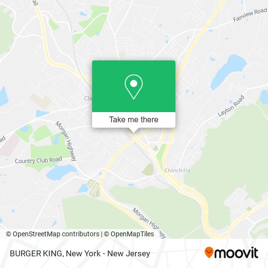 Mapa de BURGER KING