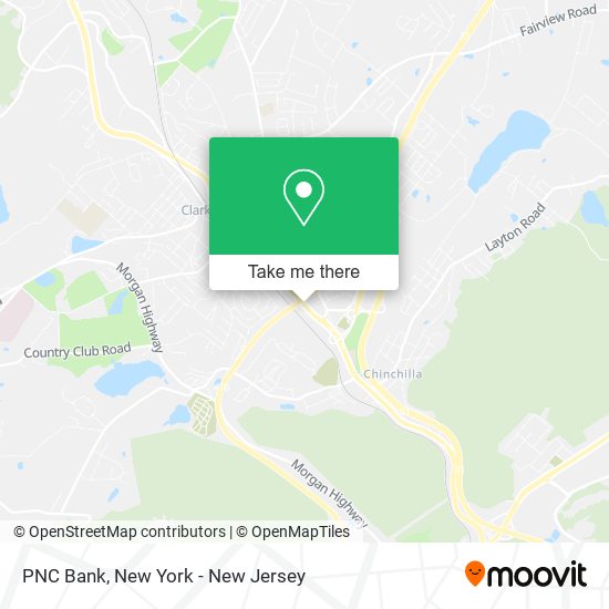 PNC Bank map