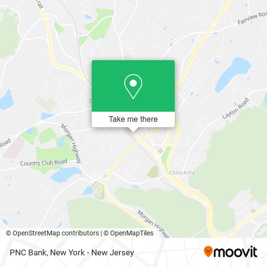 PNC Bank map