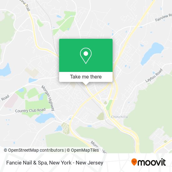 Mapa de Fancie Nail & Spa