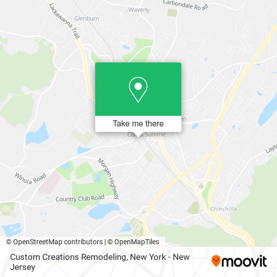 Mapa de Custom Creations Remodeling