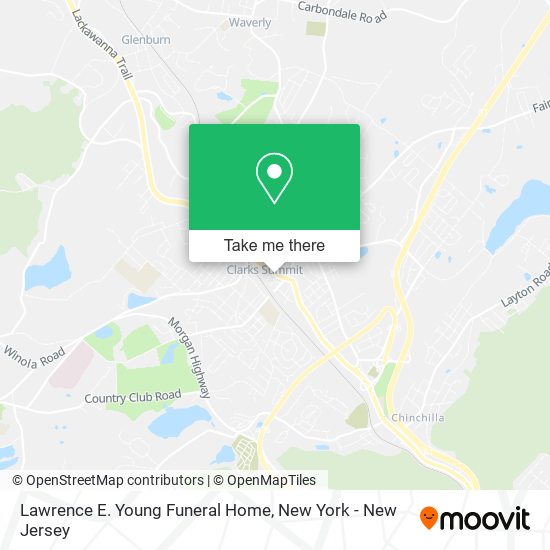 Mapa de Lawrence E. Young Funeral Home