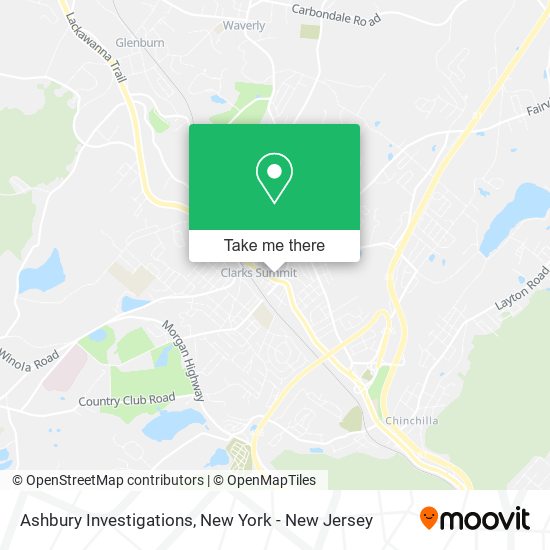 Ashbury Investigations map