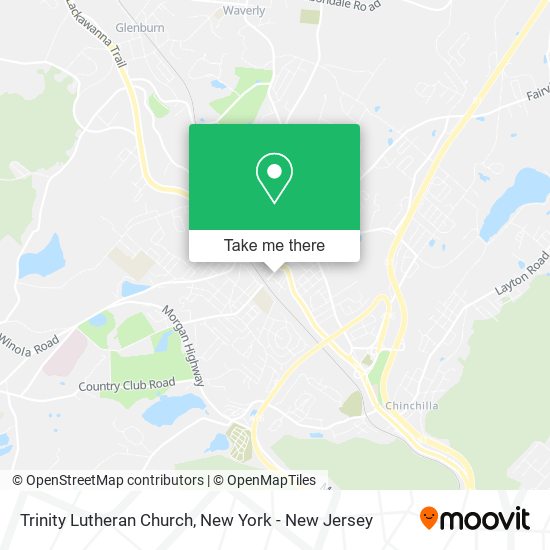 Trinity Lutheran Church map