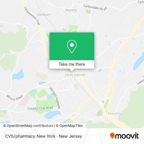 Mapa de CVS/pharmacy
