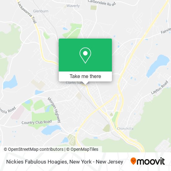 Nickies Fabulous Hoagies map