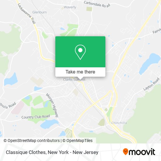 Mapa de Classique Clothes