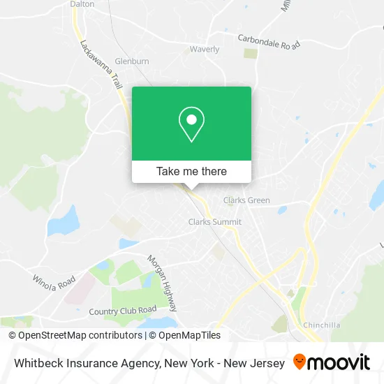 Whitbeck Insurance Agency map