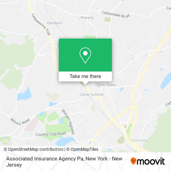 Associated Insurance Agency Pa map
