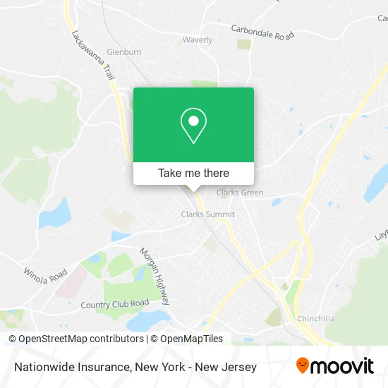 Nationwide Insurance map