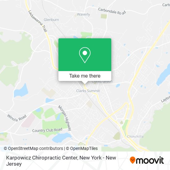 Mapa de Karpowicz Chiropractic Center