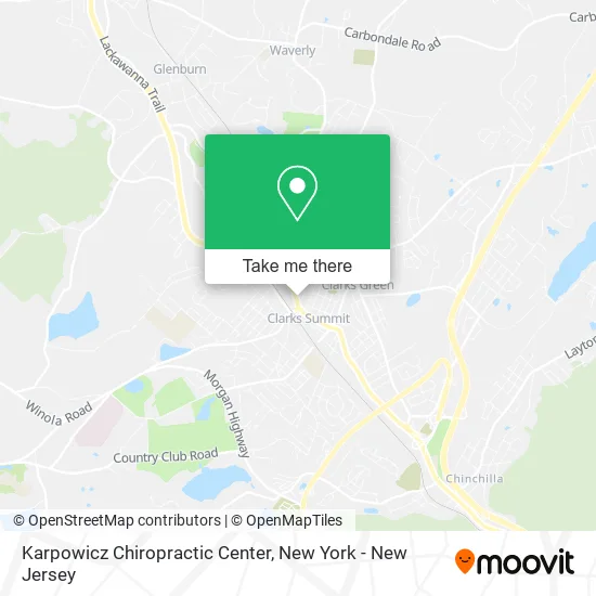 Karpowicz Chiropractic Center map