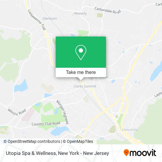 Mapa de Utopia Spa & Wellness