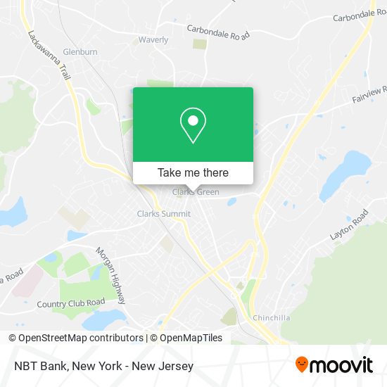 NBT Bank map