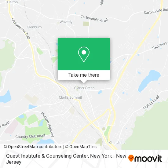 Quest Institute & Counseling Center map