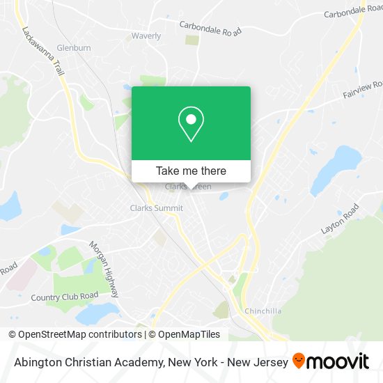 Abington Christian Academy map