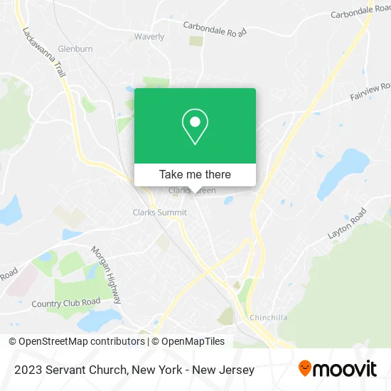 2023 Servant Church map