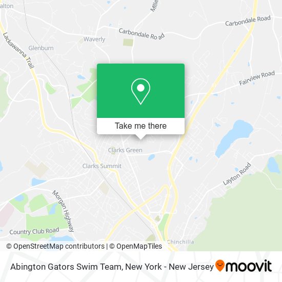 Mapa de Abington Gators Swim Team