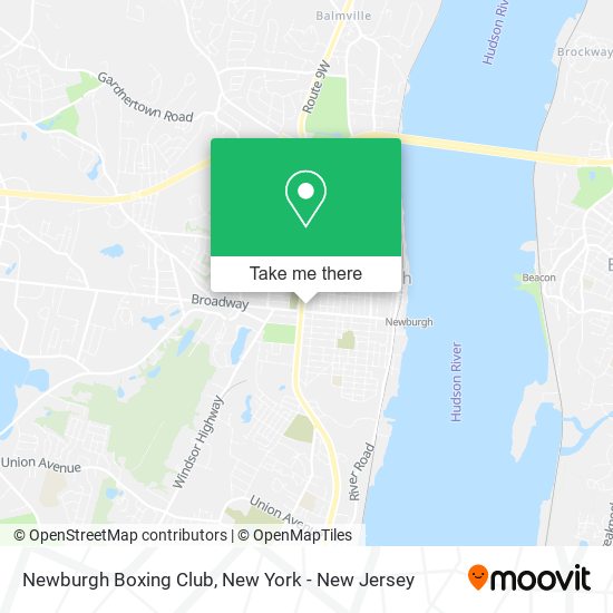 Newburgh Boxing Club map