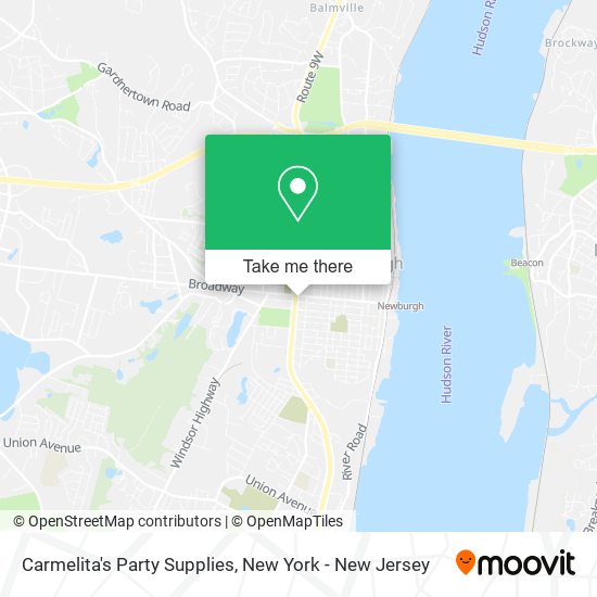 Carmelita's Party Supplies map