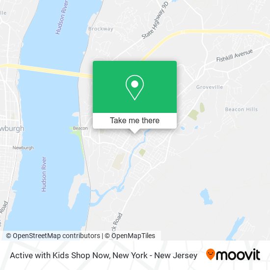 Active with Kids Shop Now map