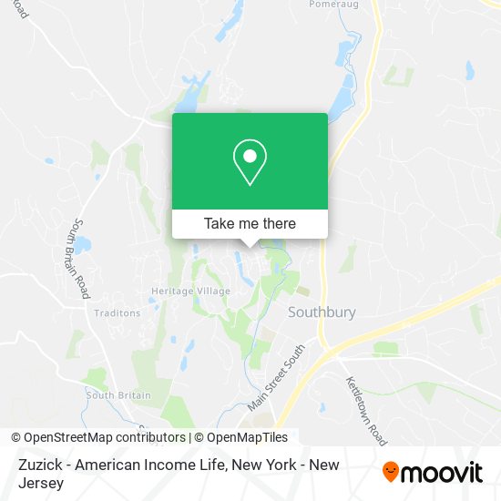 Zuzick - American Income Life map