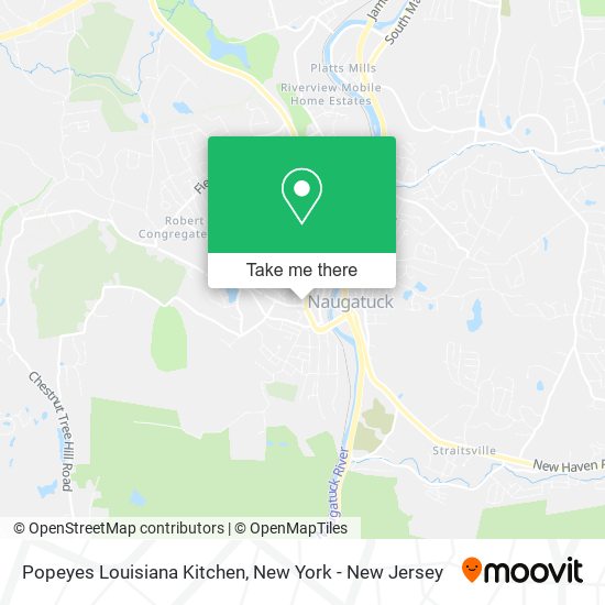 Popeyes Louisiana Kitchen map