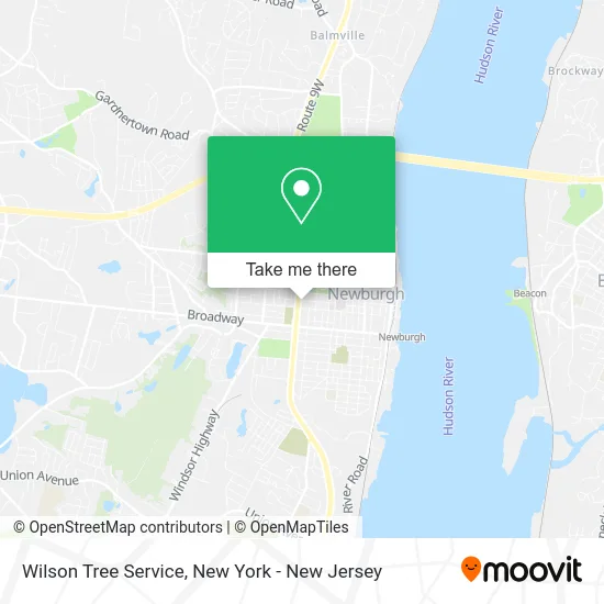 Wilson Tree Service map