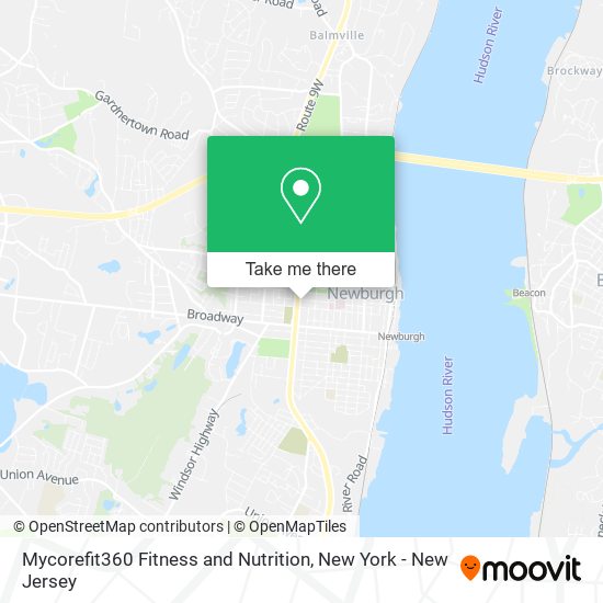 Mapa de Mycorefit360 Fitness and Nutrition