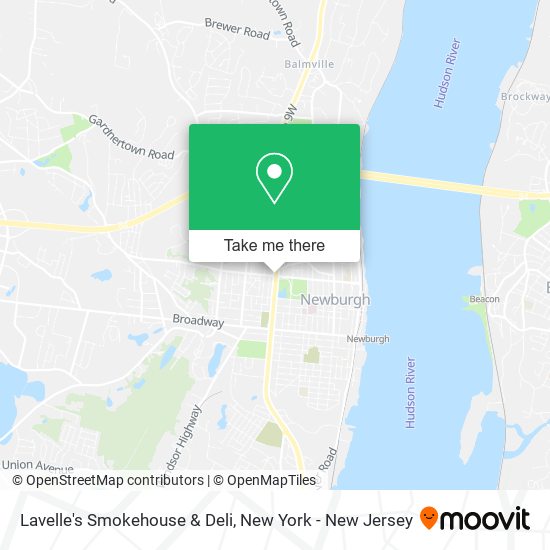 Mapa de Lavelle's Smokehouse & Deli