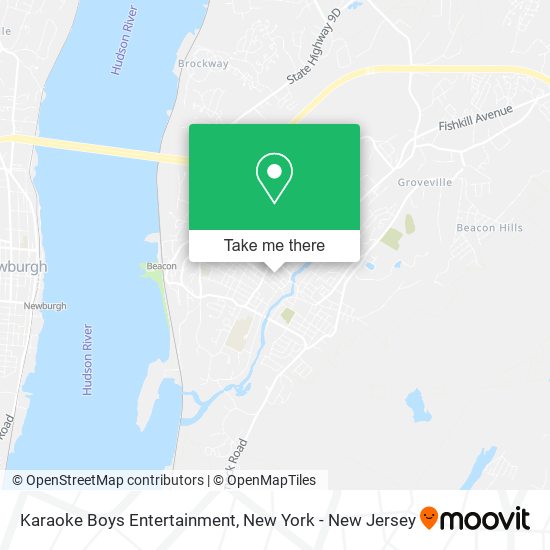 Karaoke Boys Entertainment map