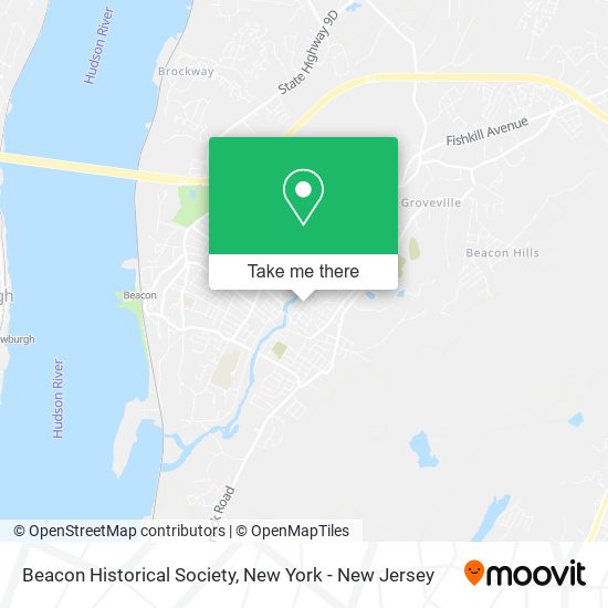 Mapa de Beacon Historical Society