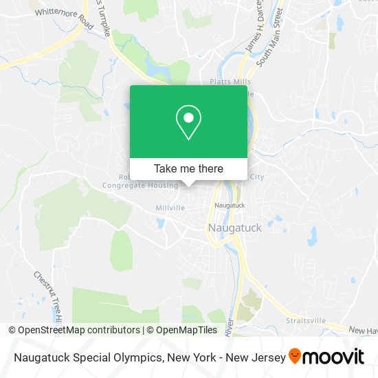 Mapa de Naugatuck Special Olympics