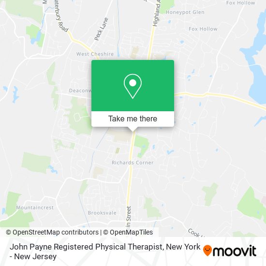 Mapa de John Payne Registered Physical Therapist