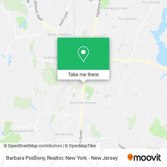Barbara Podlisny, Realtor map