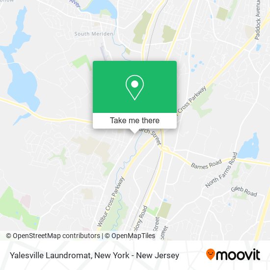 Yalesville Laundromat map