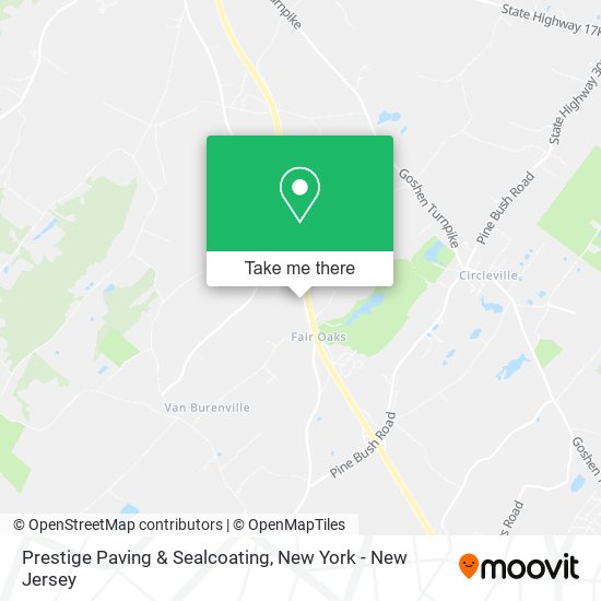 Mapa de Prestige Paving & Sealcoating