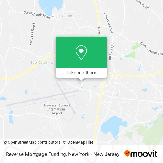 Reverse Mortgage Funding map