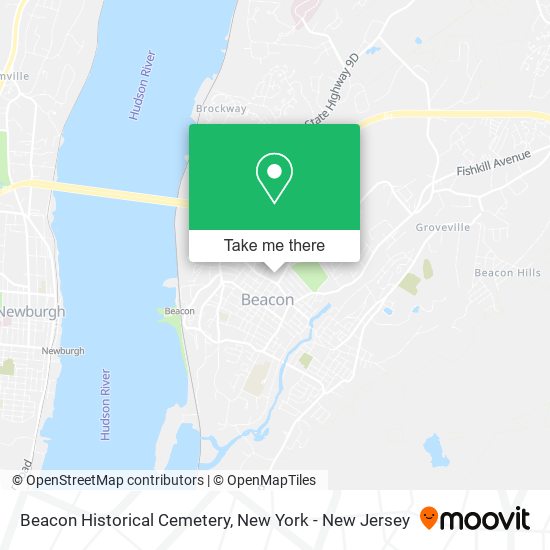 Beacon Historical Cemetery map