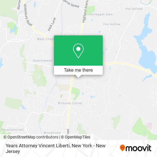 Years Attorney Vincent Liberti map
