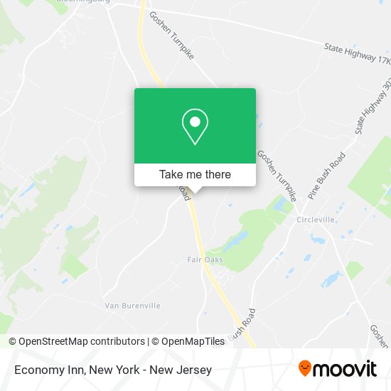 Economy Inn map