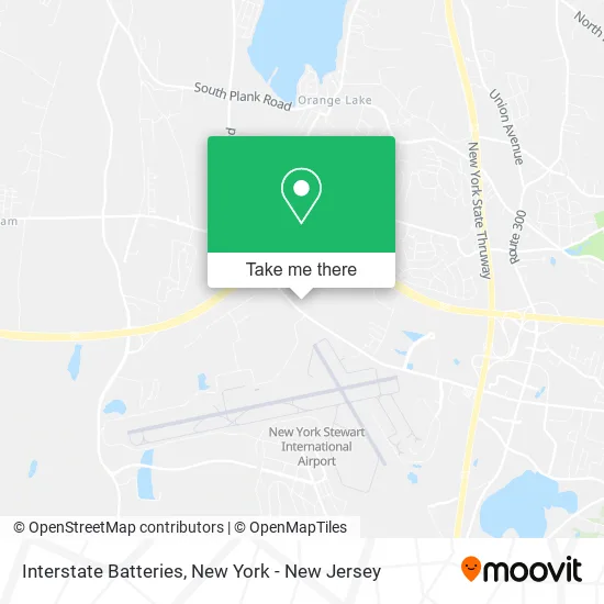 Interstate Batteries map