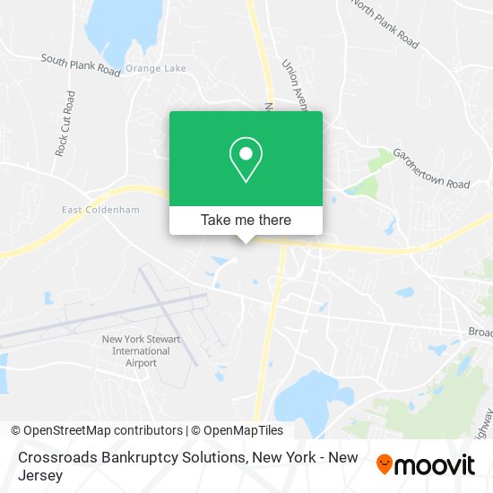 Mapa de Crossroads Bankruptcy Solutions